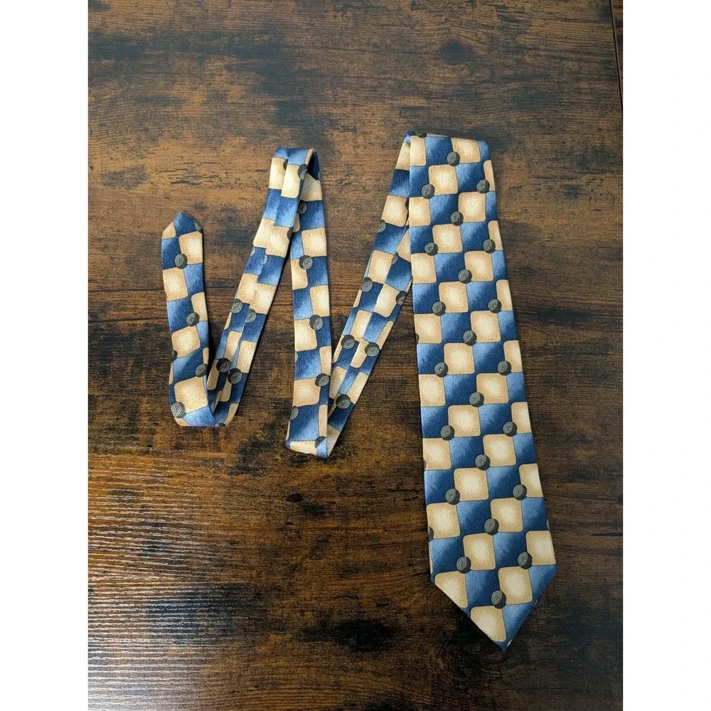 Chris Berman Jimmy V Tie Mens 100% silk print‎ Dad Collection Three